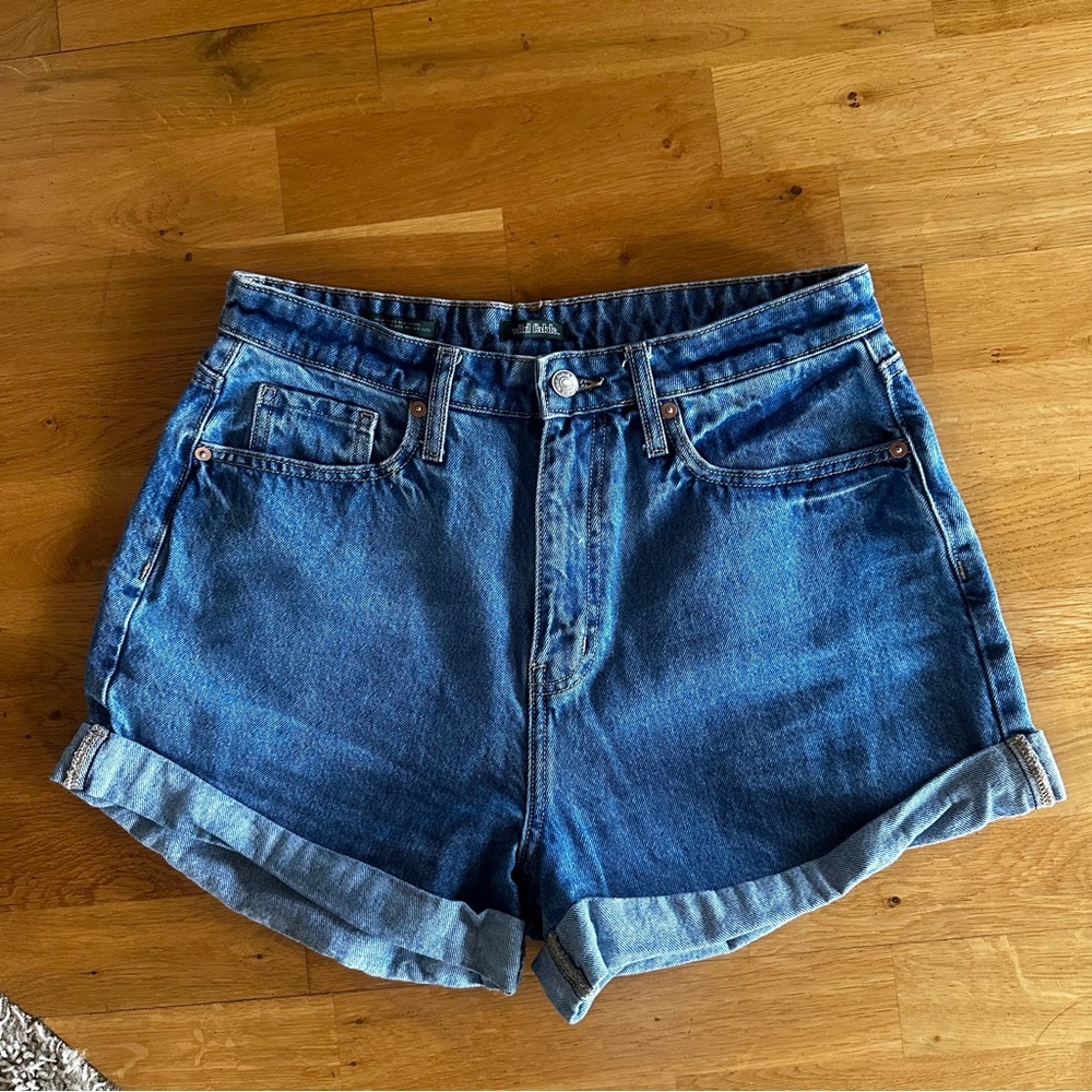 Wild Fable Dark Blue Jean Shorts